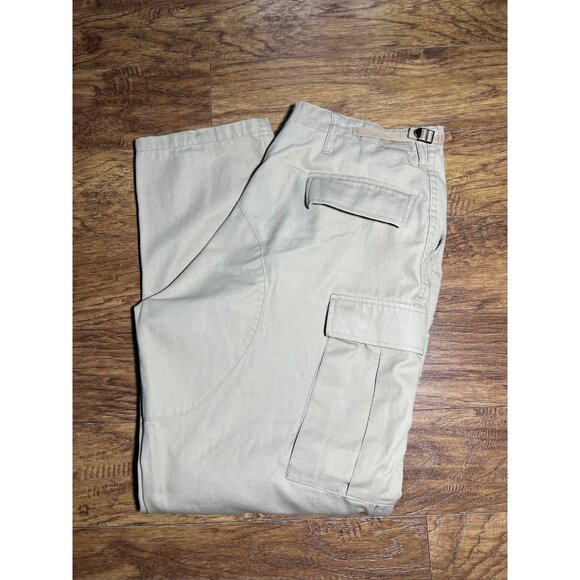 Propper Combat Tactical Adjustable Pants Mens XL Beige Cotton Cargo Tactical - Picture 1 of 11